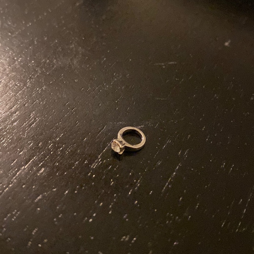 Origami Owl engagement ring charm